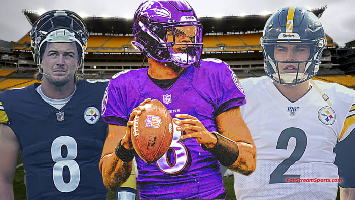 steelers pickett rudolph lamar